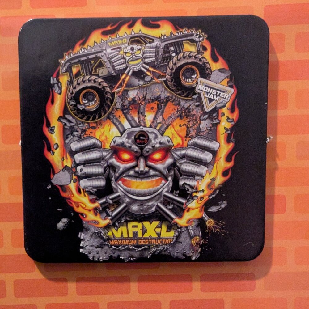 Set of 2 Monster Jam Maximum Destruction Magnets